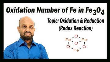 Lesson 17: Oxidation Number of Fe in Fe₃O₄ | Topic: Redox Reaction | Quantitative Chemistry