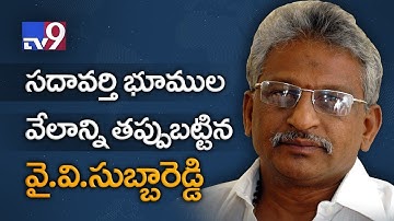 YV Subba Reddy slams CM Chandrababu over Sadavarthi lands auction - TV9