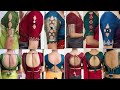 Most popular  beautiful Blouse Sleeves designs  Latest baju astin ka designs blouse neck design bah