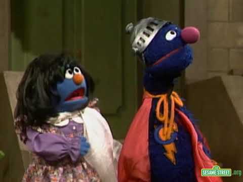 Classic Sesame Street Super Grover Crossing The Street Full