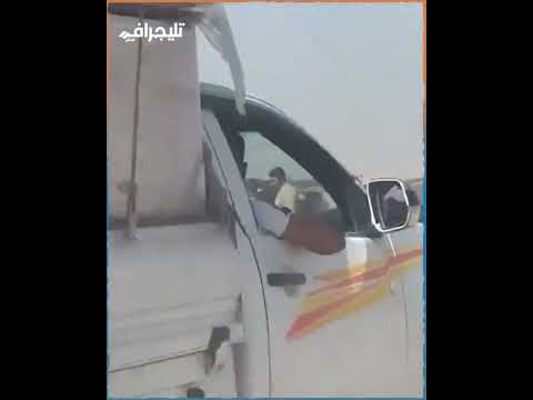 شهامة وجدعنة المصريين شوف الناس عملت إيه لما لقوا عربية مقلوبة على الطريق