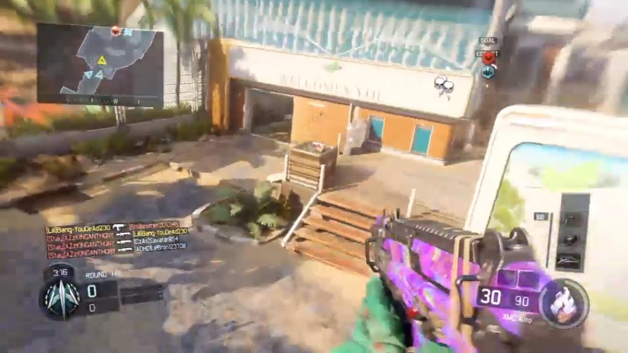 MSMC IN BLACK OPS 3 + NEW LIMITED EMPIRE CAMO