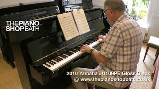 2010 Yamaha Ju109Pe Black Gloss The Piano Shop Bath