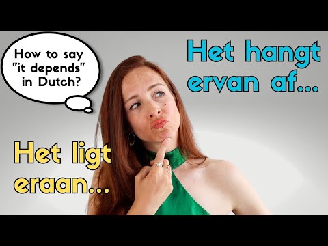 Video: Op voorwaarde dat die zin?