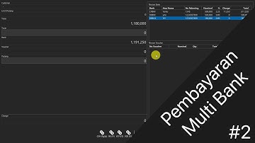 #2 - Pembayaran Multi Bank untuk Point Of Sales dengan DevExpress dan Visual Studio 2017