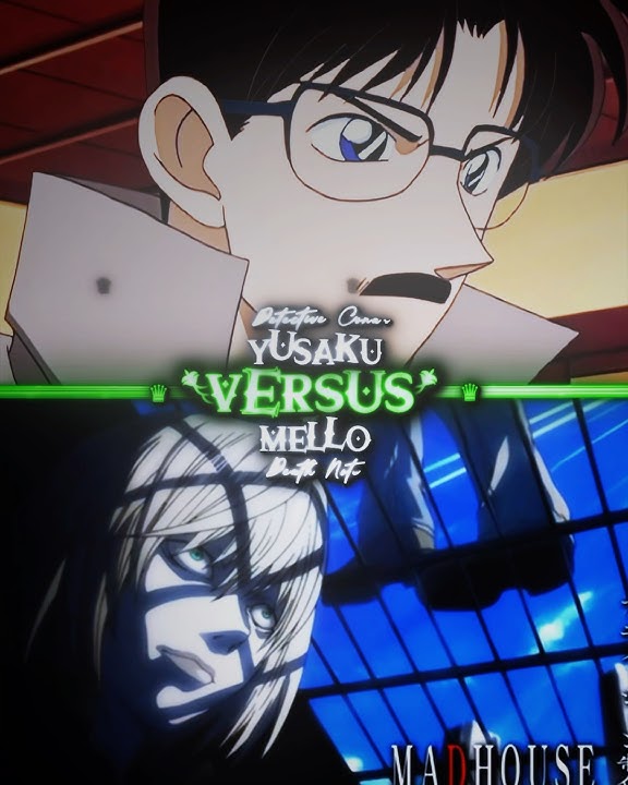 Kudo Yusaku vs Mello | #fyp #edit #trending #detectiveconan #deathnote