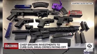 Salt Lake Police confiscate dozens of guns from people who have them illegally