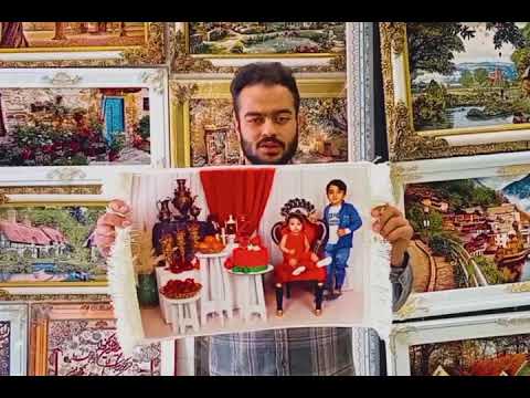 تابلو فرش چهره تبدیل عکس به تابلو فرش چهره