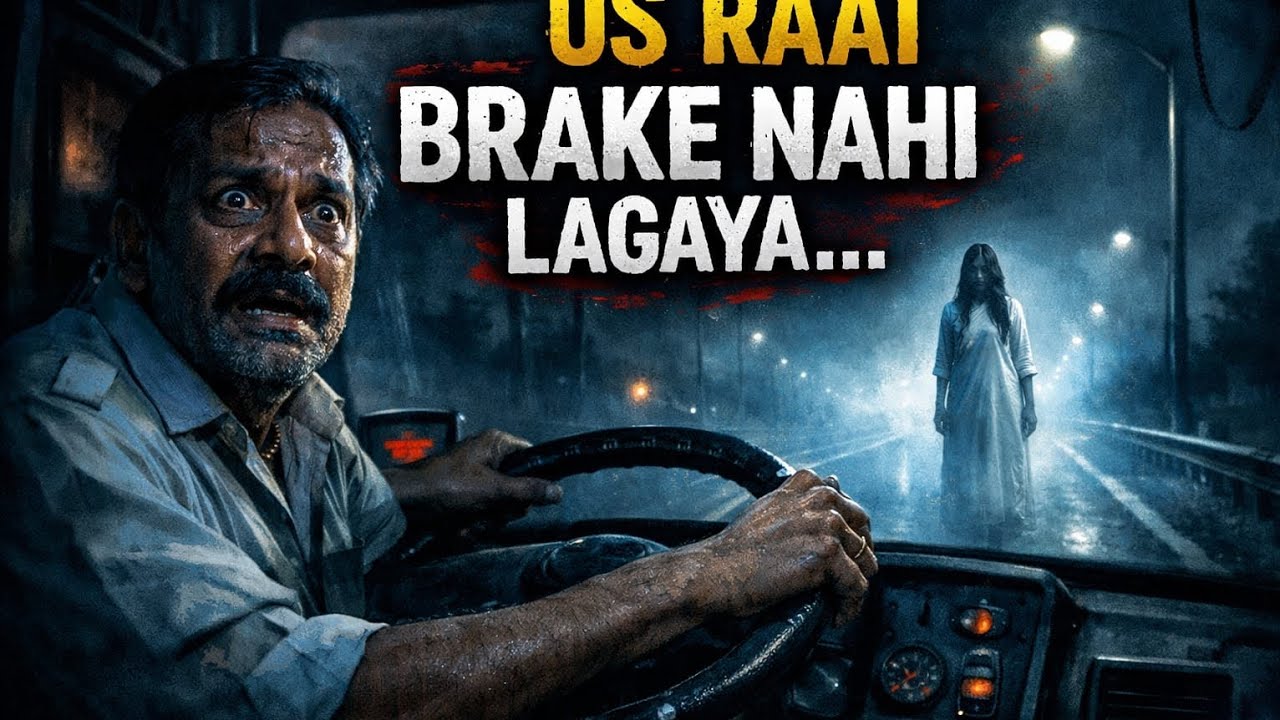 उस रात ब्रेक नहीं लगाया... | बस ड्राइवर की सच्ची डरावनी कहानी | horror story hindi | horror#yosho