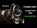 Freebie Alert Galaxy Watch 3/Galaxy Watch Active 2 Premium Analog Watch Face