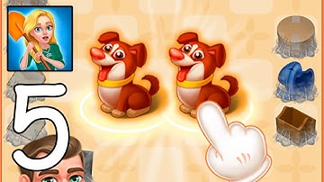 Merge Villa‏ - Gameplay Walkthrough Part 5 (Android,IOS)