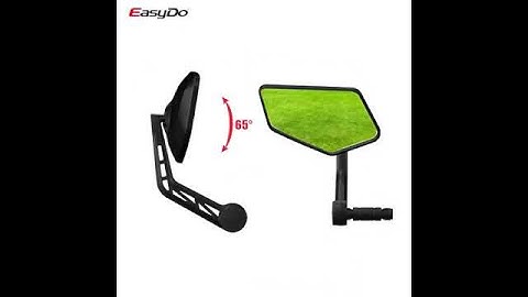 New Bar End Bike Mirror, Scratch Resistant, Safe Rearview Mirrors, Beat 99% mirrors in the market