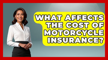 What Affects The Cost Of Motorcycle Insurance? - Auto Coverage Explained