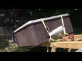 Viking 8x8 Hot Tub on a 10' High Deck NO Crane The Spa Guy Viking 8x8 Hot Tub on a 10' High Deck NO Crane The Spa Guy