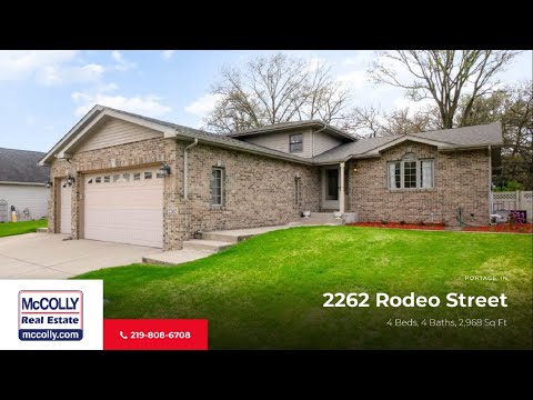 2262 Rodeo Street, Portage, IN home video tour