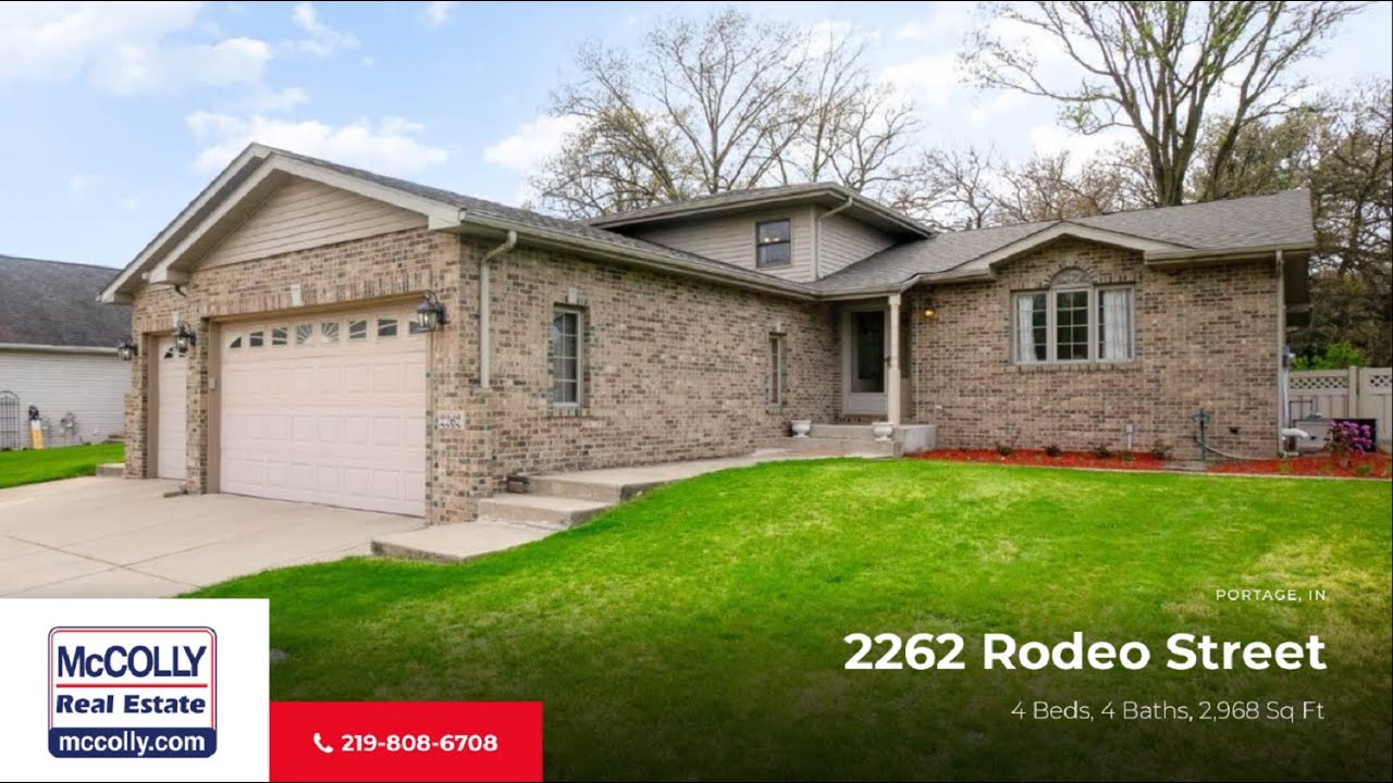 2262 Rodeo Street, Portage, IN MLS 529079 McColly YouTube