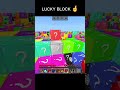 Minecraft Lucky Block 😱🔥 #vecna #banku #jurassicworld