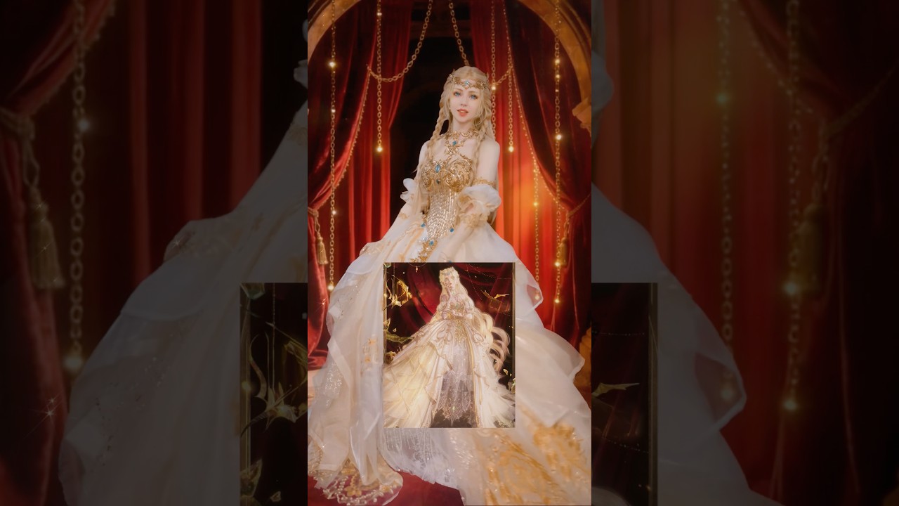 I made this dress and I’m honestly obsessed! #selfmade #cosplay #shiningnikki