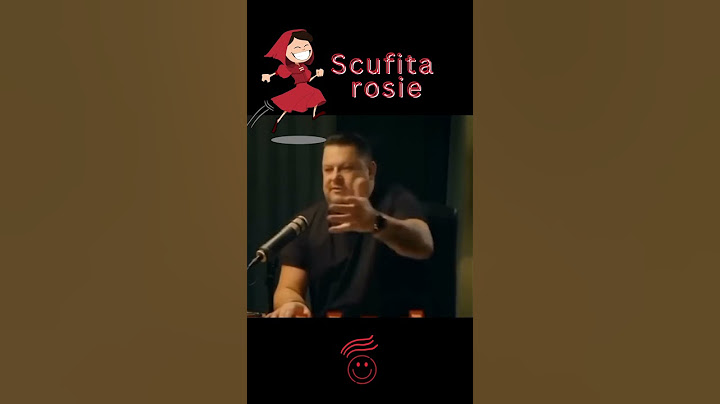 Scufita rosie by Mihai Bobonete 😂