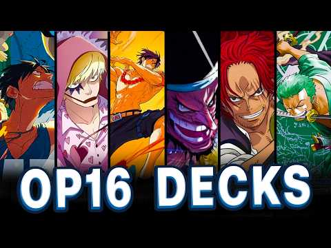 WINNING OP16 DECKLISTS || The Time of Battle OP16 One Piece Card Game