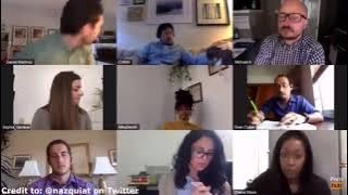 Poor Daniel masturbates💦 on Zoom meeting/crazy zoom moments 📷 #viral #trending #lockdown #funny