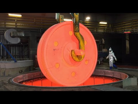 Amazing Hot Metal Factory - Modern Technology And Hot Forging Process