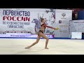 Anna Popova - Clubs 24.30 Junior Nationals 2021