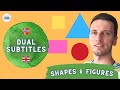 Geometrical Shapes in Norwegian | Learn Norwegian #37 (Dual Subtitles)