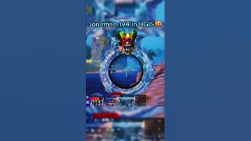 Jonathan 1V4 In bgis❤️‍🔥#bgmi #esports #godlike #godlikeesports #dilsegodlike #bgis2025 #bgis