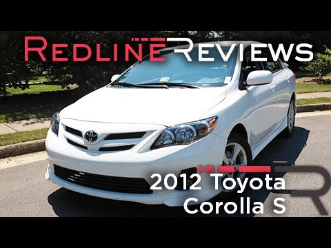 2012 Toyota Corolla S Review, Walkaround, Exhaust, & Test Drive