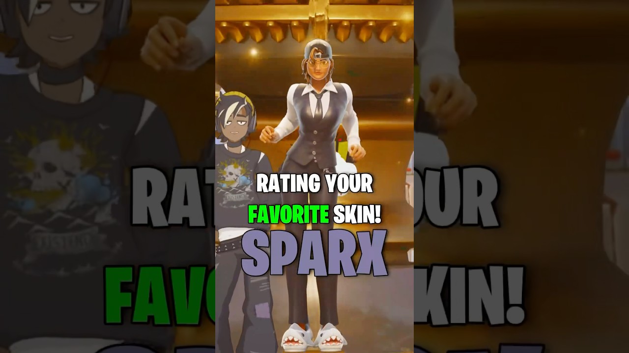 The NEW SPARX FORTNITE SKIN…