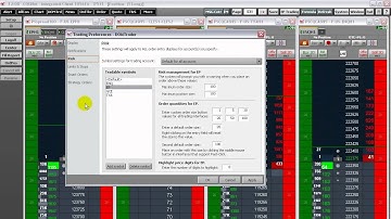 CQG トレーディング - 05 - DOM Trader 設定 Part 02