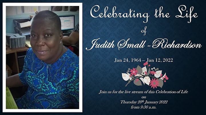 Celebrating the life of Judith Small-Richardson