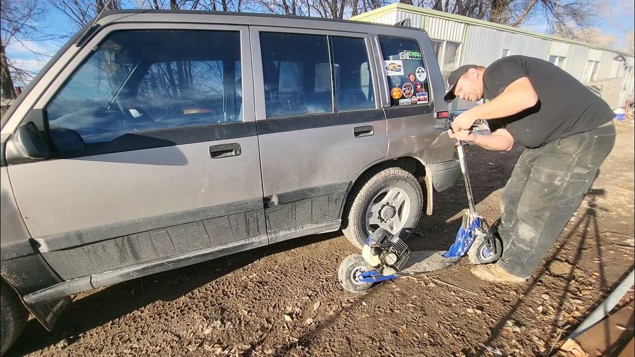 New Camera and playing with my BladeZ Moby XL Scooter YouTube