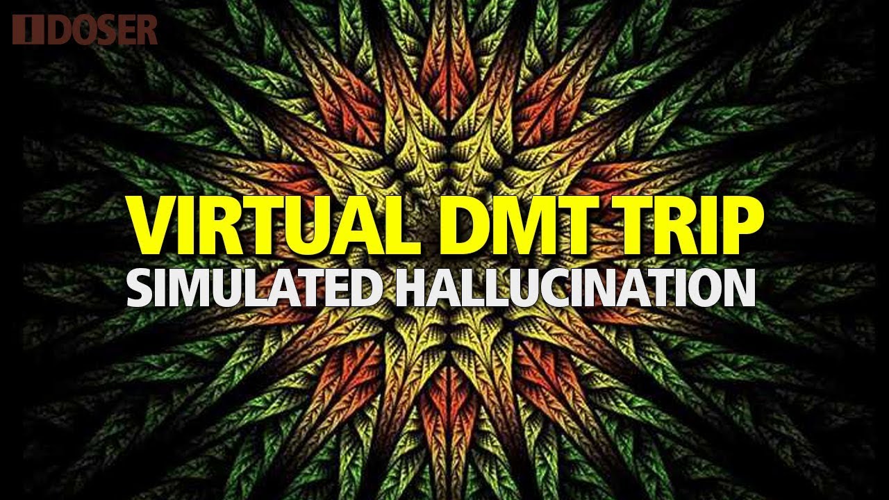 Simulation puissante de drogue dhallucination