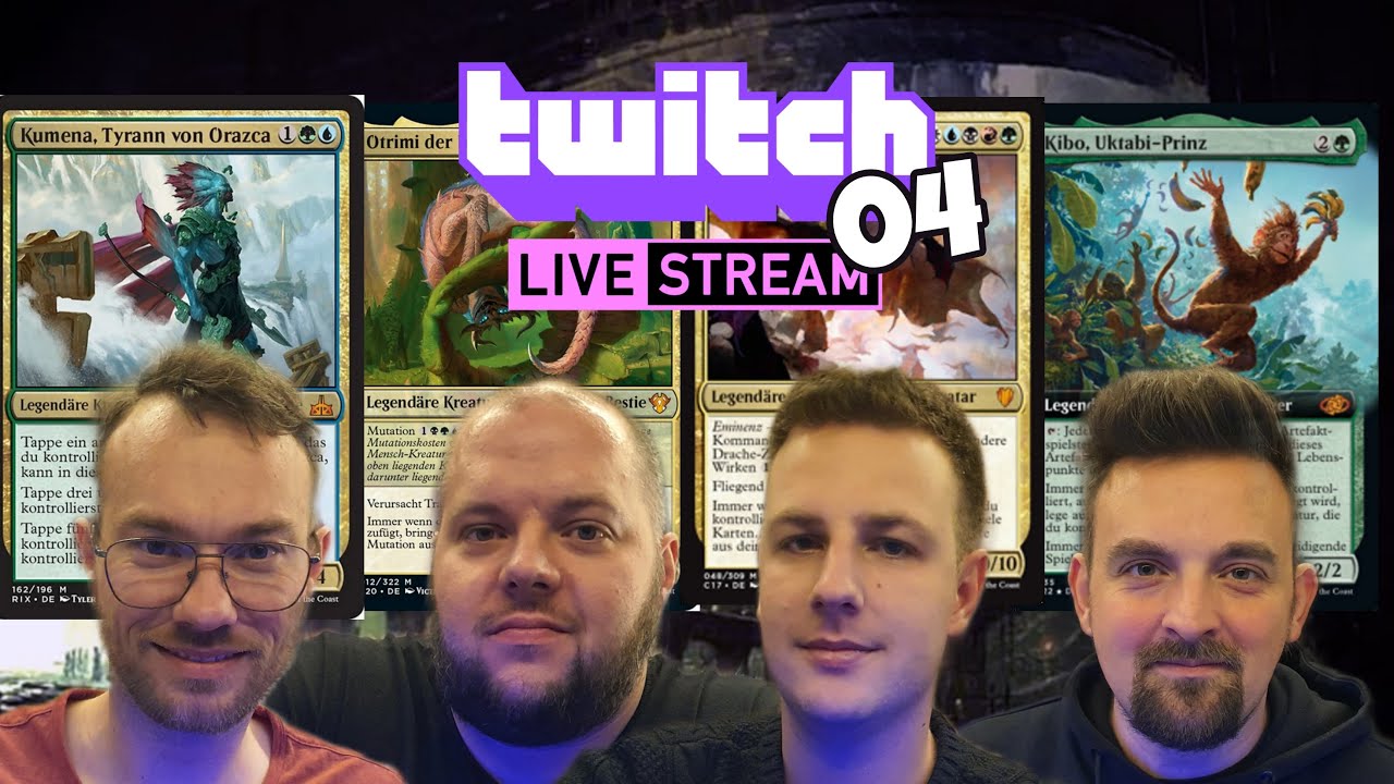 Commander Runde live Stream | #04 German | Magic the Gathering | Magic Mana thumbnail