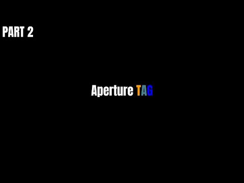aperture tag commentaryless lets play (part 2) - YouTube