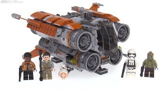 LEGO Star Wars Jakku Quadjumper review! 75178