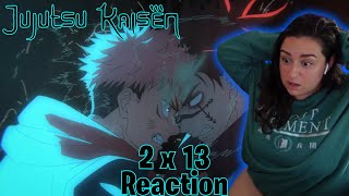 YUJI VS CHOSO!!!! | Jujutsu Kaisen Season 2 Episode 13 "Red Scale" Reaction!