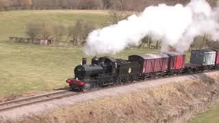 'Black Dukedog' 9017at Llangollen, Wales, UK in March 2009