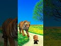 22 may 2023 tiger attack vfx  animation status shorts youtubeshorts cartun