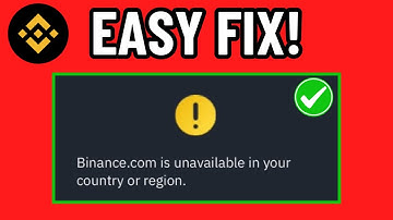 HOE JE BINANCE KUNT REPAREREN DAT NIET BESCHIKBAAR IS IN JE REGIO IN 2025 (100% OPGELOST)