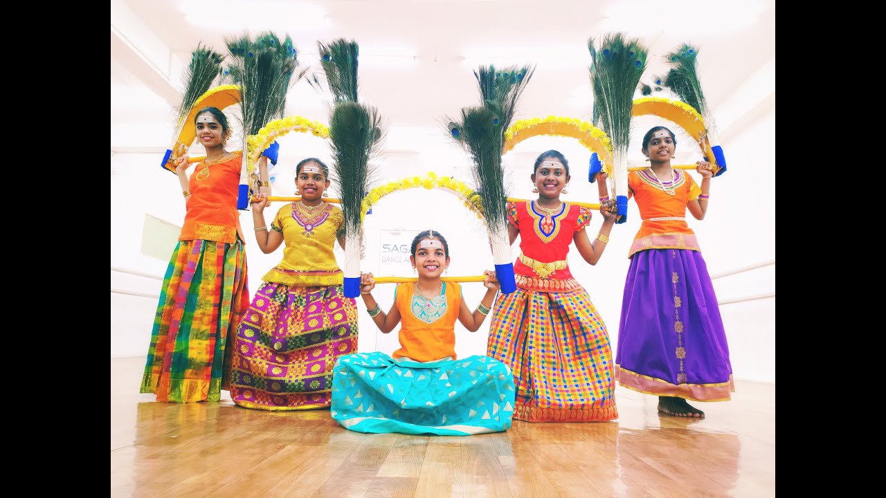 Azhagu Deivamaga  Kavadi Chindu  Thai Pusam  Kids Bharatanatyam  Sagarz Dance Academy
