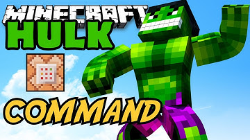 Minecraft | How to be Hulk In One Command