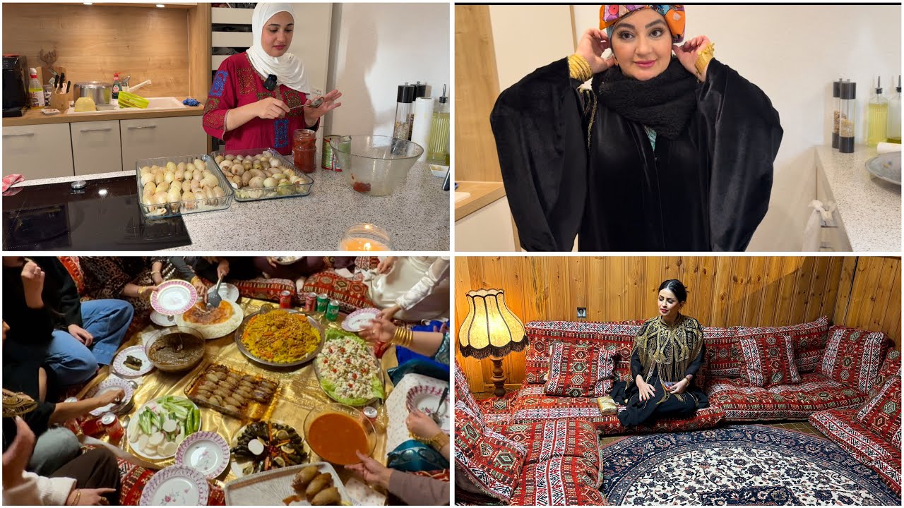 رأي صديقاتي بلكعده البغداديه | احلى عزيمه عراقيه واطيب الأكلات المصلاويه وكرم اهل الموصل😢