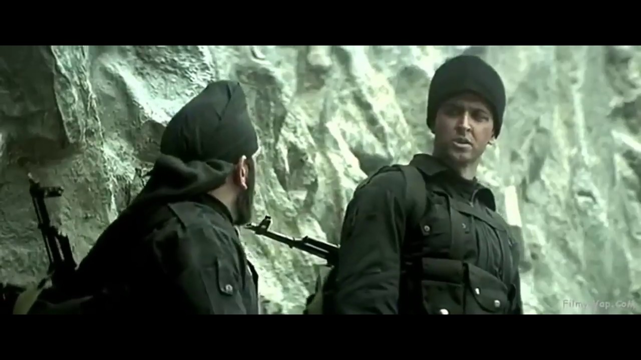 lakshya Free Hand Mountain Rock Climbing Scene with Music from Hindi