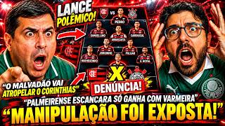 CONTROVERSIAL PLAY! PALMEIRAS FAN EXPOSES EVERYTHING AND FLAMENGO'S LINEUP SURPRISES! FLAMENGO VS... screenshot 3