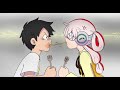 Luffy and utas childhood one piece comic dub compilation