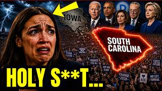 Millions of Democrats BLOCKED AOC After South Carolina DNC Rally BLOWS UP in Her Face!