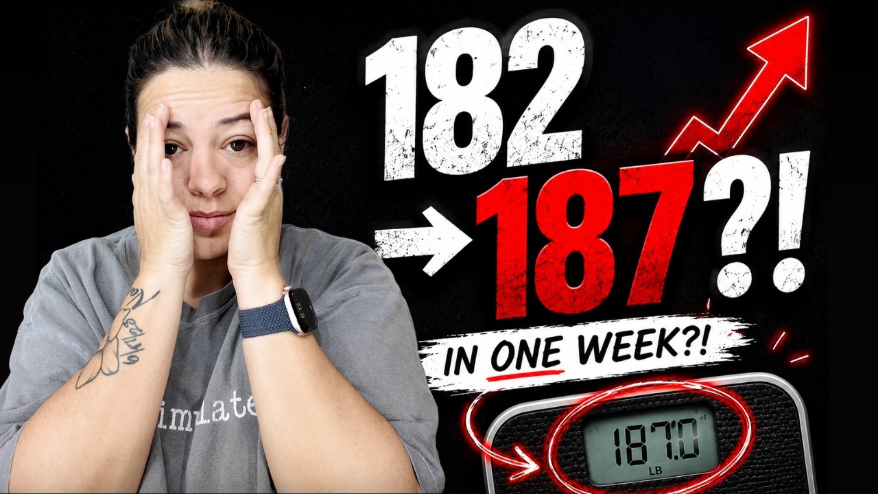 a full week of daily weigh-ins in our new apartment (scale drama, leg day & a field trip)